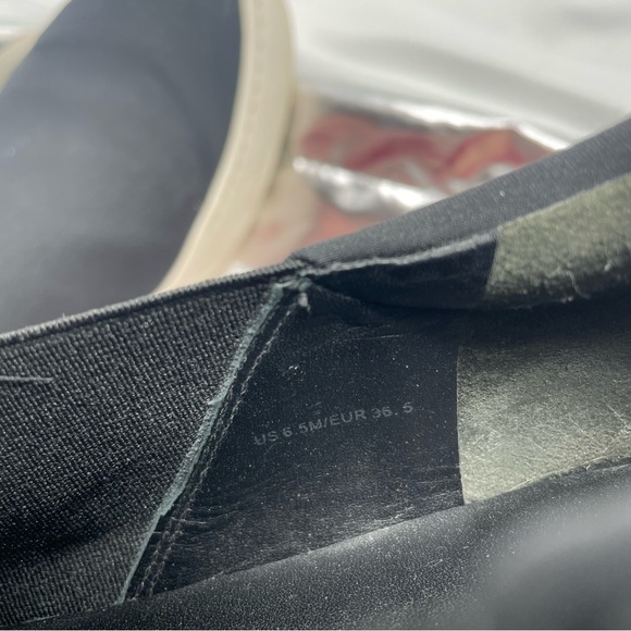 Vince Warren Suede Black Platform Sneakers - Picture 3 of 13